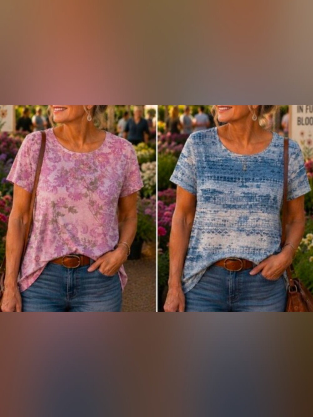 2️⃣ Sonoma | Women's Large | New Without Tags | Summer Tops | Get BOTH!